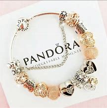 Image result for Pandora Heart Charm Bracelet
