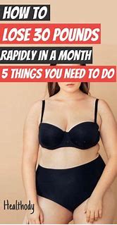 Image result for How to Lose 30 Pounds in a Month