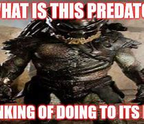 Image result for Predator Meme