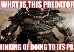 Image result for Predator Mack Meme