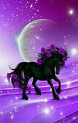 Image result for Black and Purple Unicorn