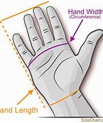 Image result for Fist Width Measurement Inches