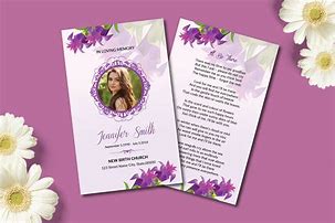 Image result for Funeral Prayer Cards Templates Free