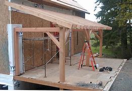 Image result for Deck Porch Roof Framing