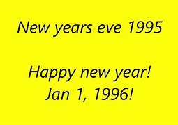 Image result for Happy New Year 1996