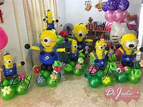 Image result for Despicable Me Minion Balloons