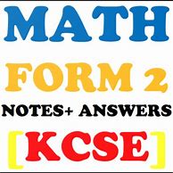 Image result for Math Form 2 Notes