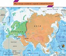 Image result for Physical Map of Europe and Asia