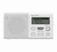 Image result for White Sony Portable Radio