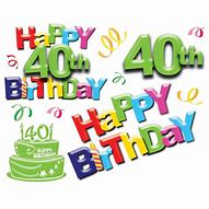 Image result for Happy 40th Birthday Pics