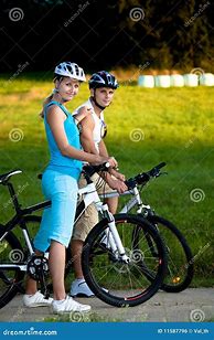 Image result for Couple Biking