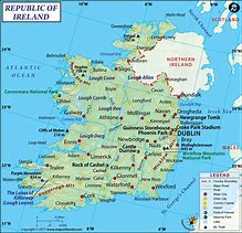 Image result for Map of West Ireland