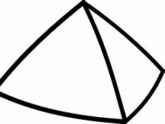 Image result for Pyramid Black and White PNG