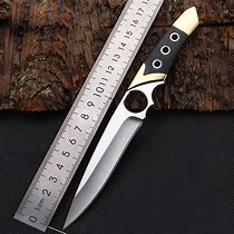Image result for Fixed Blade Stiletto Knife