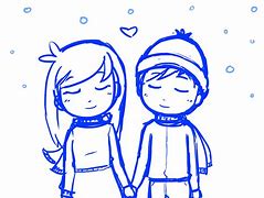 Image result for Cartoon Couple Holding Hands