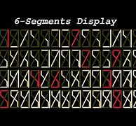 Image result for Six Segment Display
