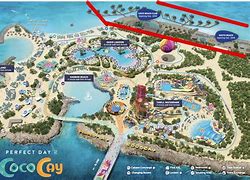 Image result for Map of Coco Cay Island Bahamas