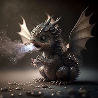 Image result for Mythical Creatures Dragons Cute Dark