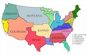 Image result for Alternate Us State Map