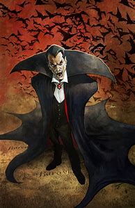 Image result for Creepy Dracula Art