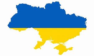 Image result for Map of Russia in Ukraine Fiag
