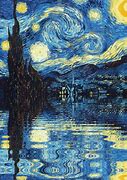 Image result for Starry Night Art for Kids