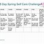 Image result for Spring Self-Care Challenge