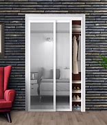 Image result for Slatted Bypass Doors