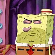 Image result for Funny Spongebob Sad Face
