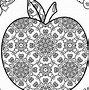 Image result for Half Apple Coloring Page