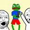 Image result for Pepe Frog Punching Meme