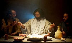 Image result for Jesus Breaks Bread Emmaus