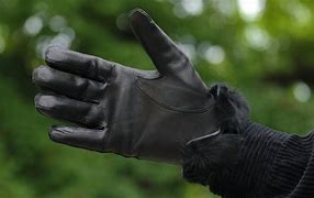 Image result for Rabbit Fur Lined Gloves