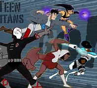 Image result for Dcau Teen Titans Art