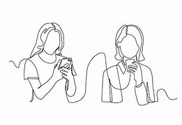 Image result for iPhone Texting Line Art