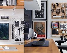 Image result for IKEA Pegboard Gaming Setup