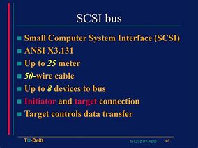 Image result for SCSI Bus Diagram