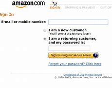 Image result for Amazon Password Reset