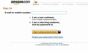 Image result for Amazon Password Recovery