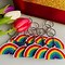 Image result for Rainbow Key Chain