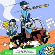 Image result for Cartoon World On Cricket