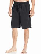 Image result for Men's Cotton Knit Sleep Shorts