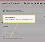 Image result for How to Reset Network
