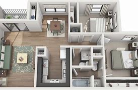 Image result for Two Bedroom Apartments