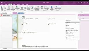 Image result for OneNote 2016 Templates