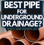 Image result for PVC Underground Drainage Pipe