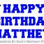 Image result for Matt Happy Birthday Minions