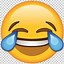 Image result for Half Laughing Half Crying Emoji