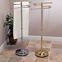 Image result for Free Standing Towel Racks for Small Bathrooms