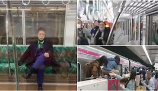 Image result for Halloween Attack Suspect On Tokyo Train